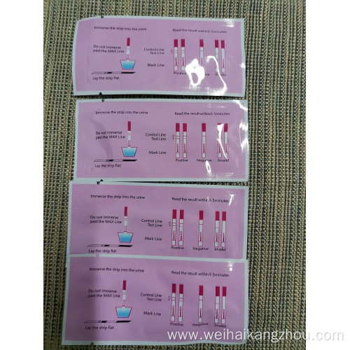 One Step HCG Pregnancy Test strip